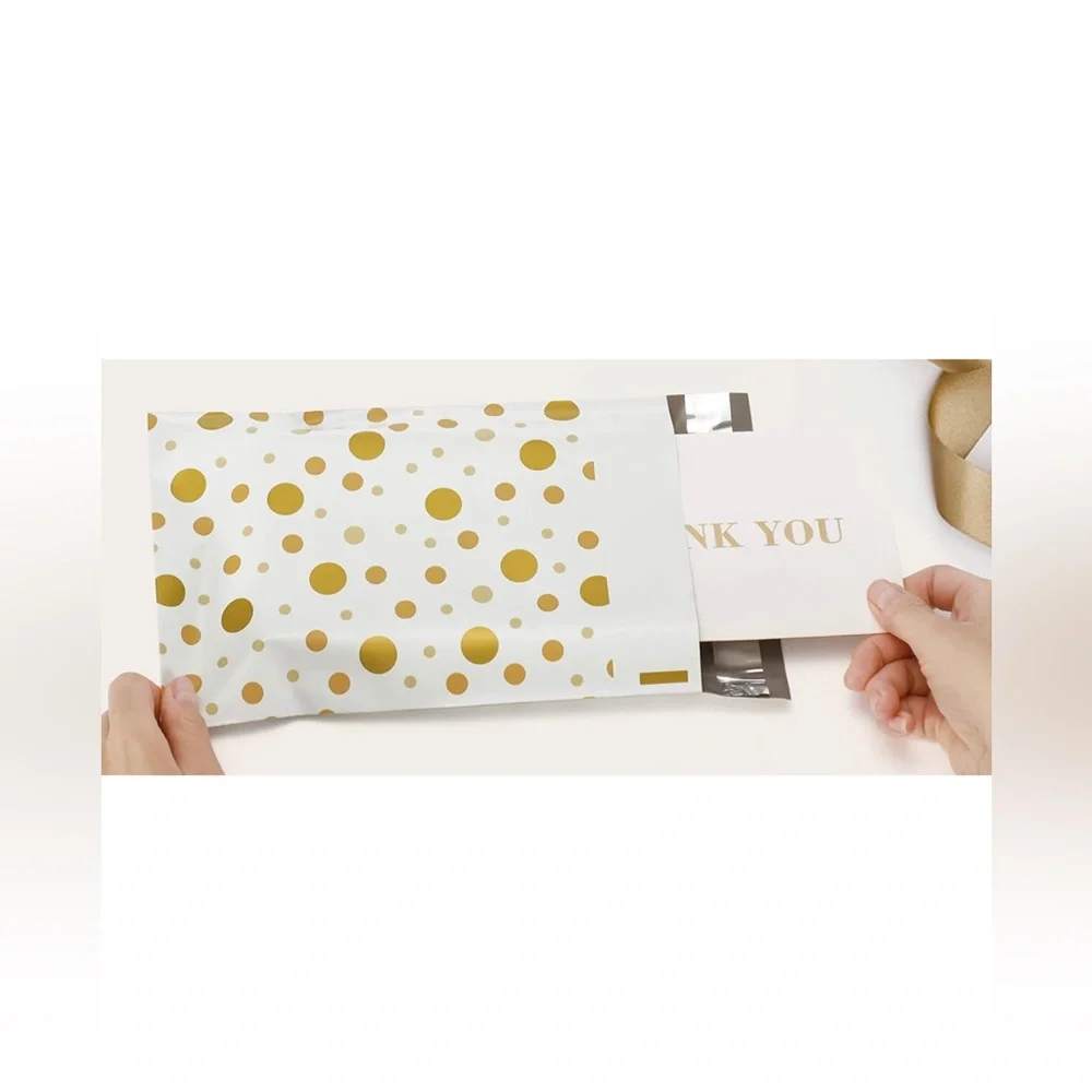 25ct~ 6x9”~Poly Mailer Bags Boutique Design 🫥🆕🫥25ct Free Thank You Stickers